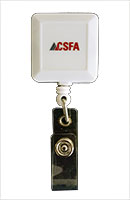 CSFA Retractable Badge Holder