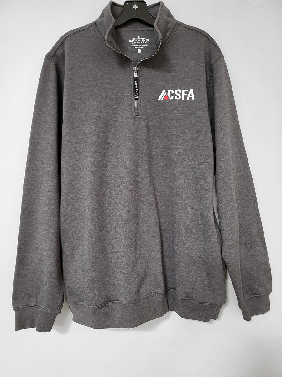 Dark Charcoal CSFA Quarter-Zip