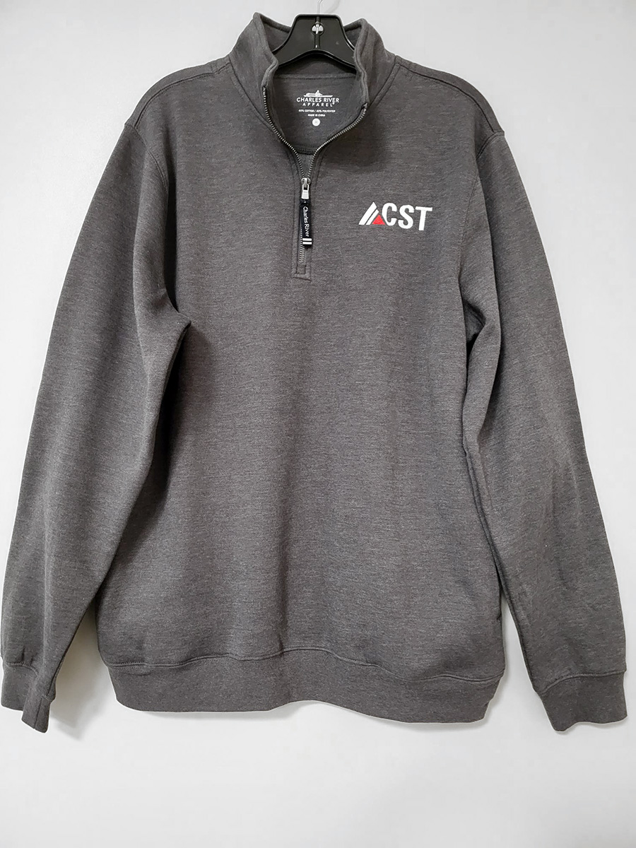 Dark Charcoal CST Quarter-Zip